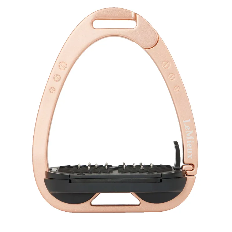 LeMieux Vector Balance Stirrup - Rose Gold